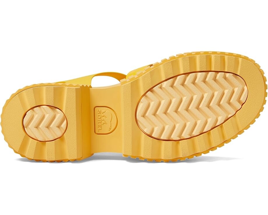 Туфли SOREL ONA Streetworks Fisherman Mid Sandal, цвет Yellow Ray/Pilsner — фото 3