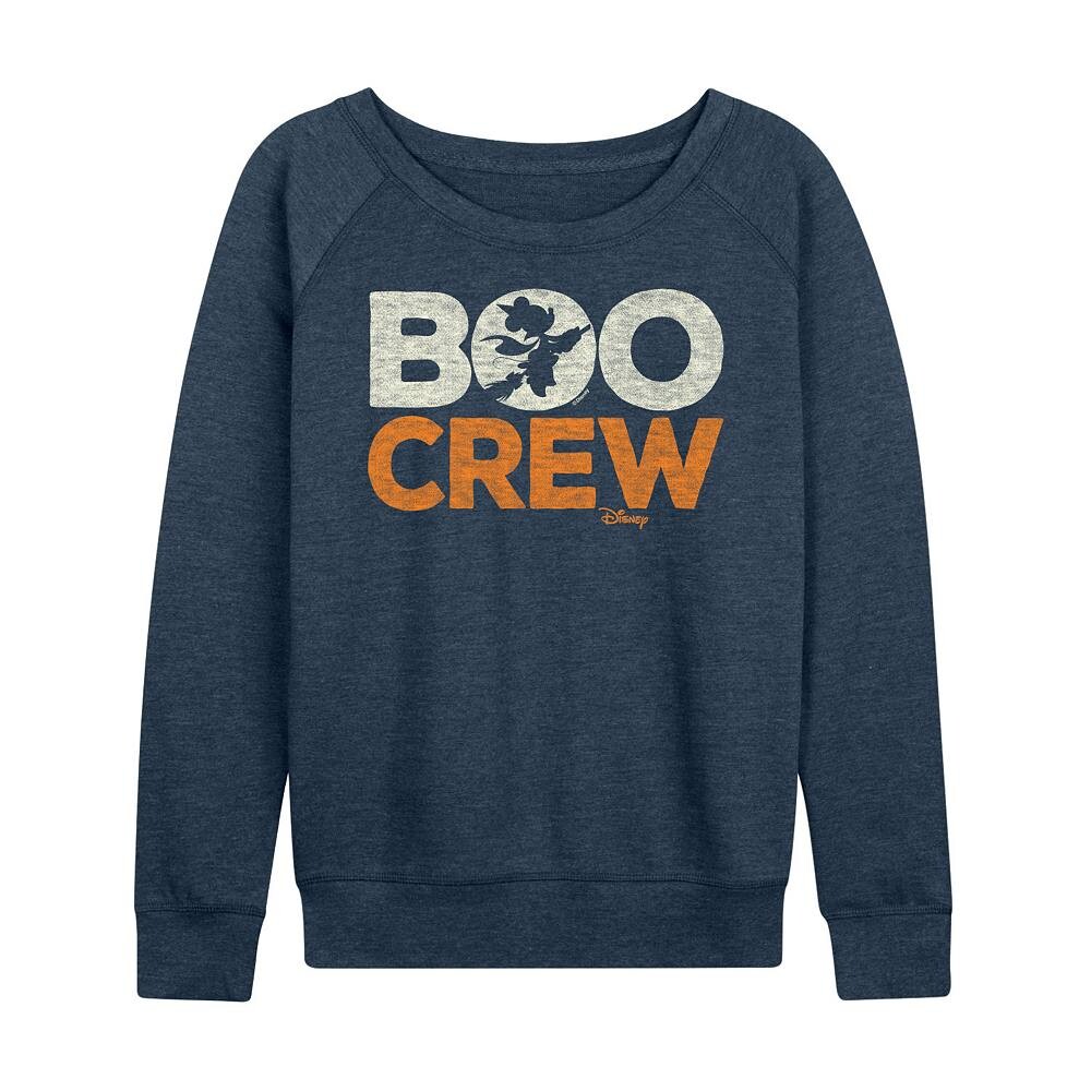 

Легкий женский свитшот из френч терри Disney's Minnie Mouse Boo Crew, цвет Heather Indigo