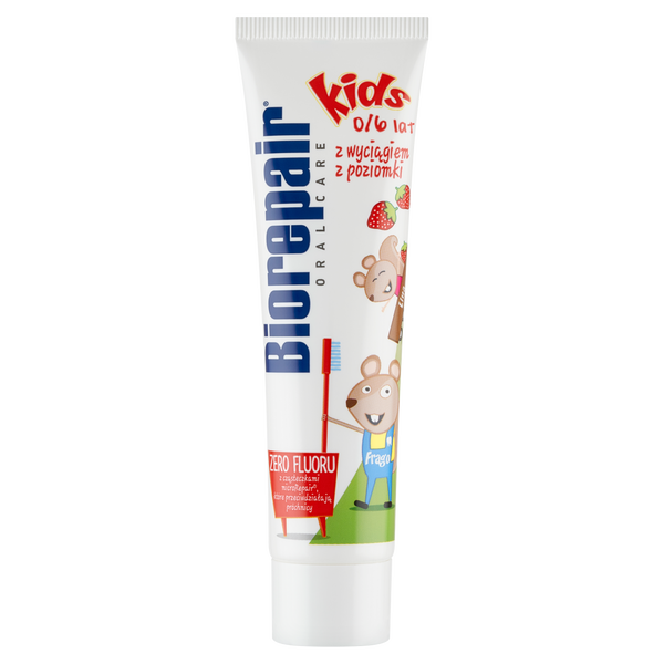 

Зубная паста для детей от 0 до 6 лет, 50 мл. Biorepair Kids