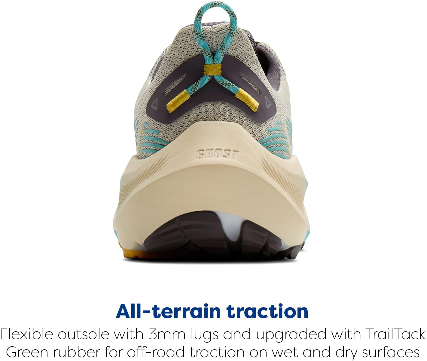 Мужские кроссовки Brooks Ghost Trail, универсальная обувь для бега по пересеченной местности, синий — фото 3