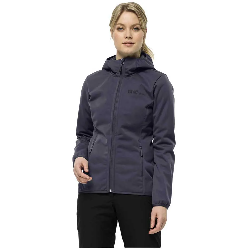 

Худи Jack Wolfskin Windhain, серый