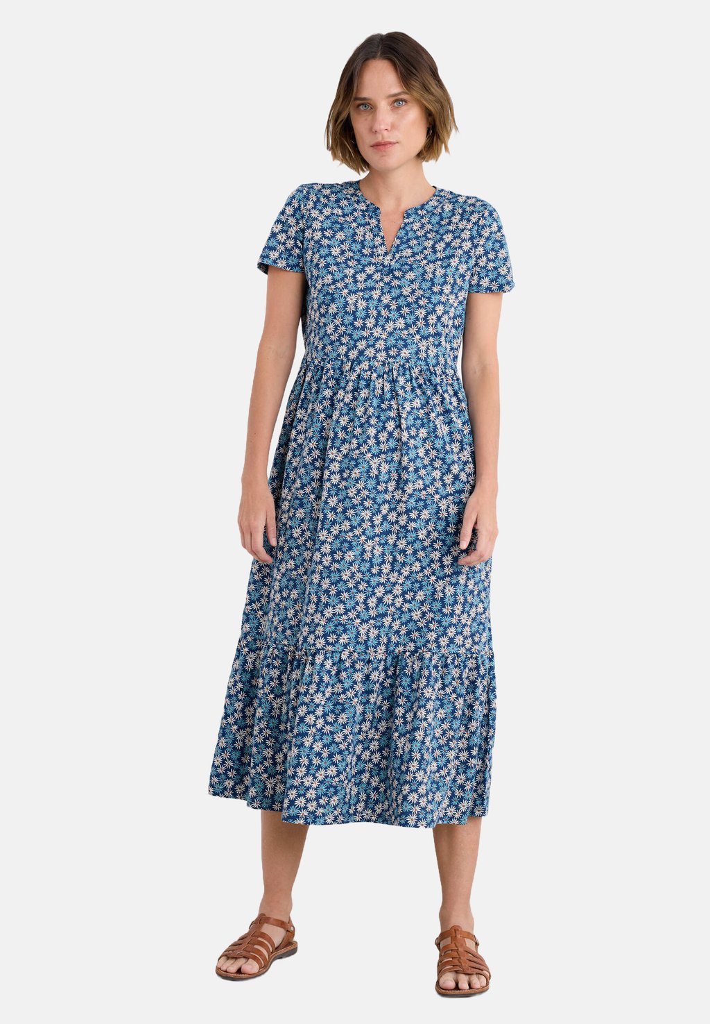 

Платье из джерси RAINETTE Seasalt Cornwall, цвет Teal Screenprint Daisy Marine