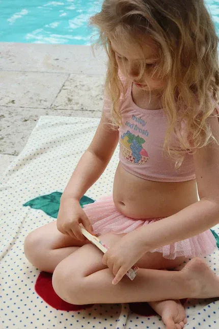 Купальник детский двухчастный Amandine bikini Konges Sløjd, розовый