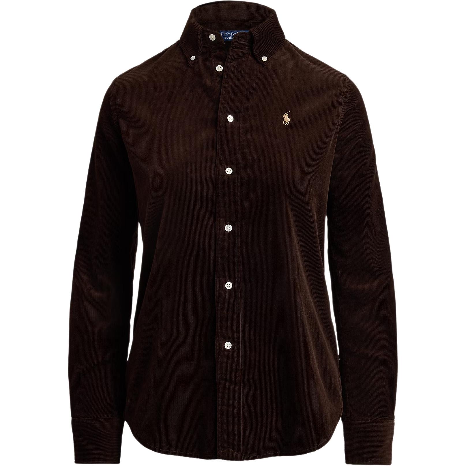 

Вельветовая рубашка на пуговицах Polo Ralph Lauren, deep beech wood