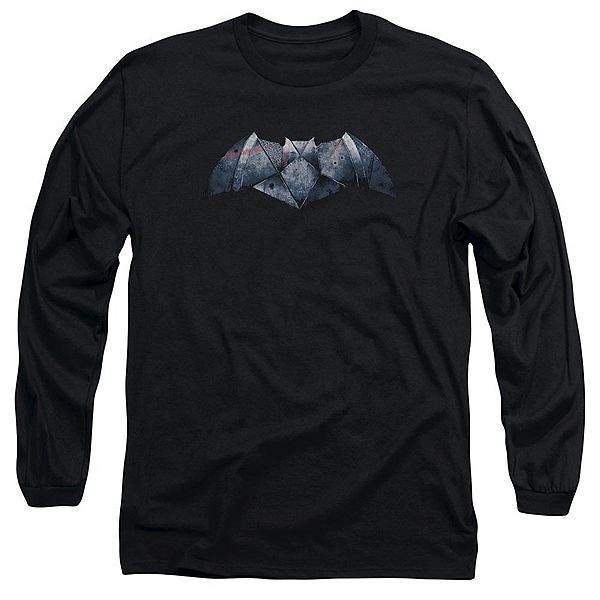 

Футболка с длинным рукавом Batman v Superman с логотипом летучей мыши Licensed Character
