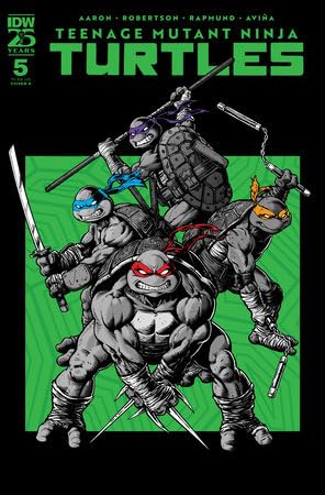 

Teenage Mutant Ninja Turtles #5 Cover E Robertson (IDW)