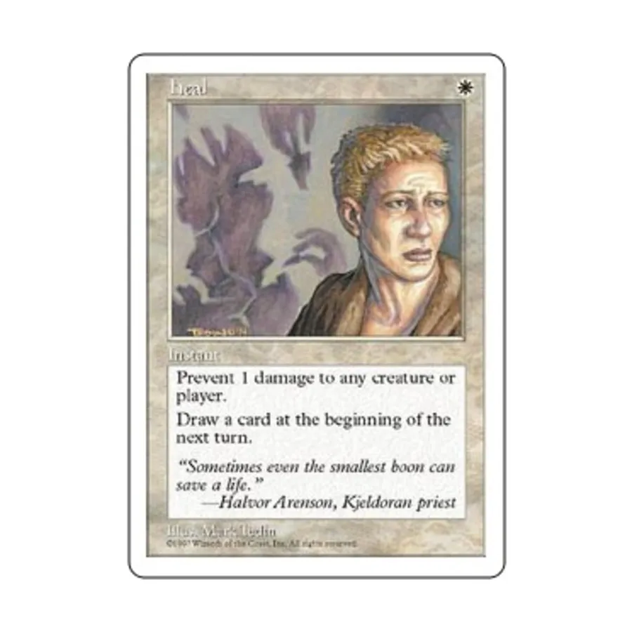 

CCG Исцелить (С), MTG - 5th Edition