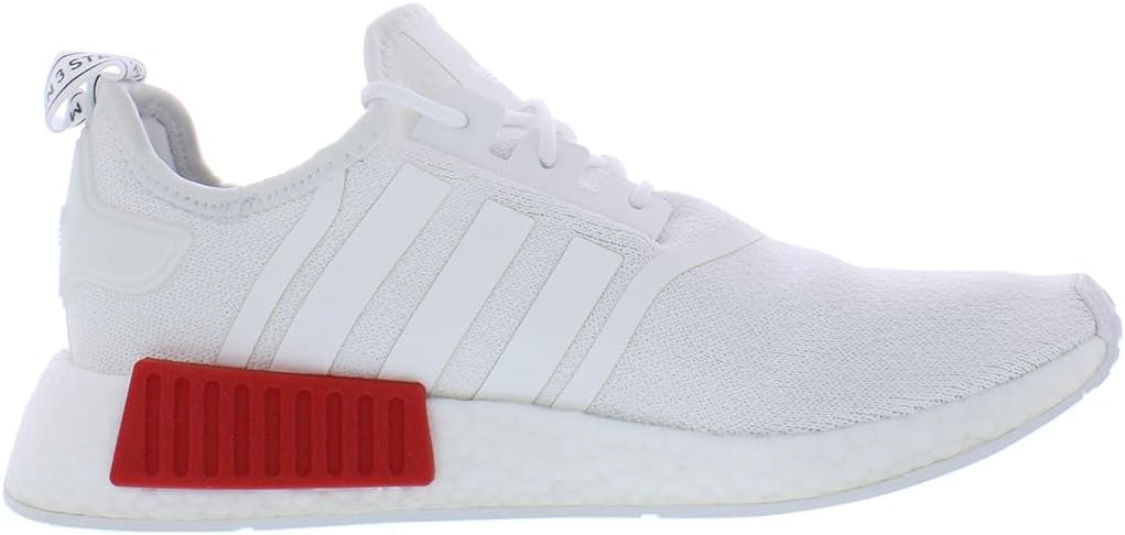 Кроссовки adidas NMDr1 для мужчин, белый/красный — фото 2