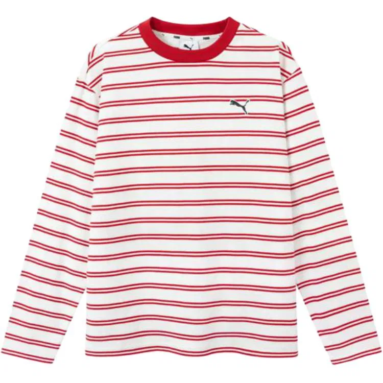 Футболка для детей PUMA V Neck Moderate White Red Tone
