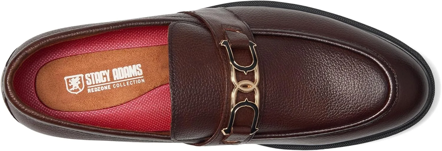 Мужские лоферы Stacy Adams Todridge Moc Toe Slip on Loafer, коричневый — фото 3