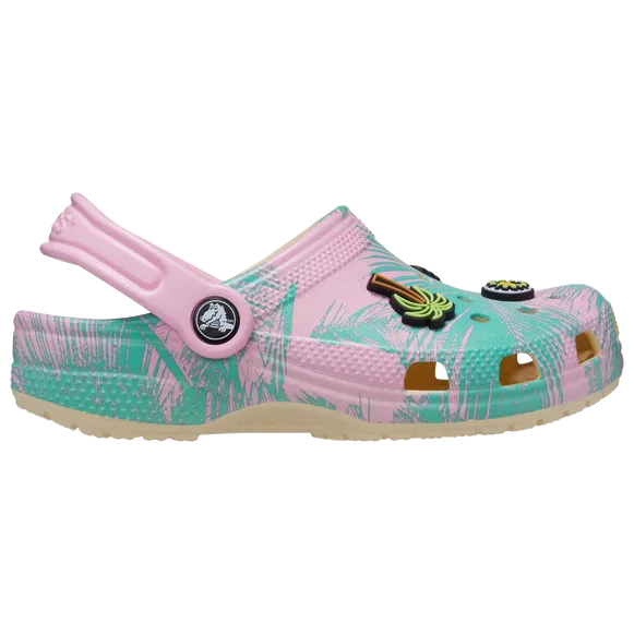 Детские сандалии низкие дышащие износостойкие Pink Kids' Crocs — фото 3