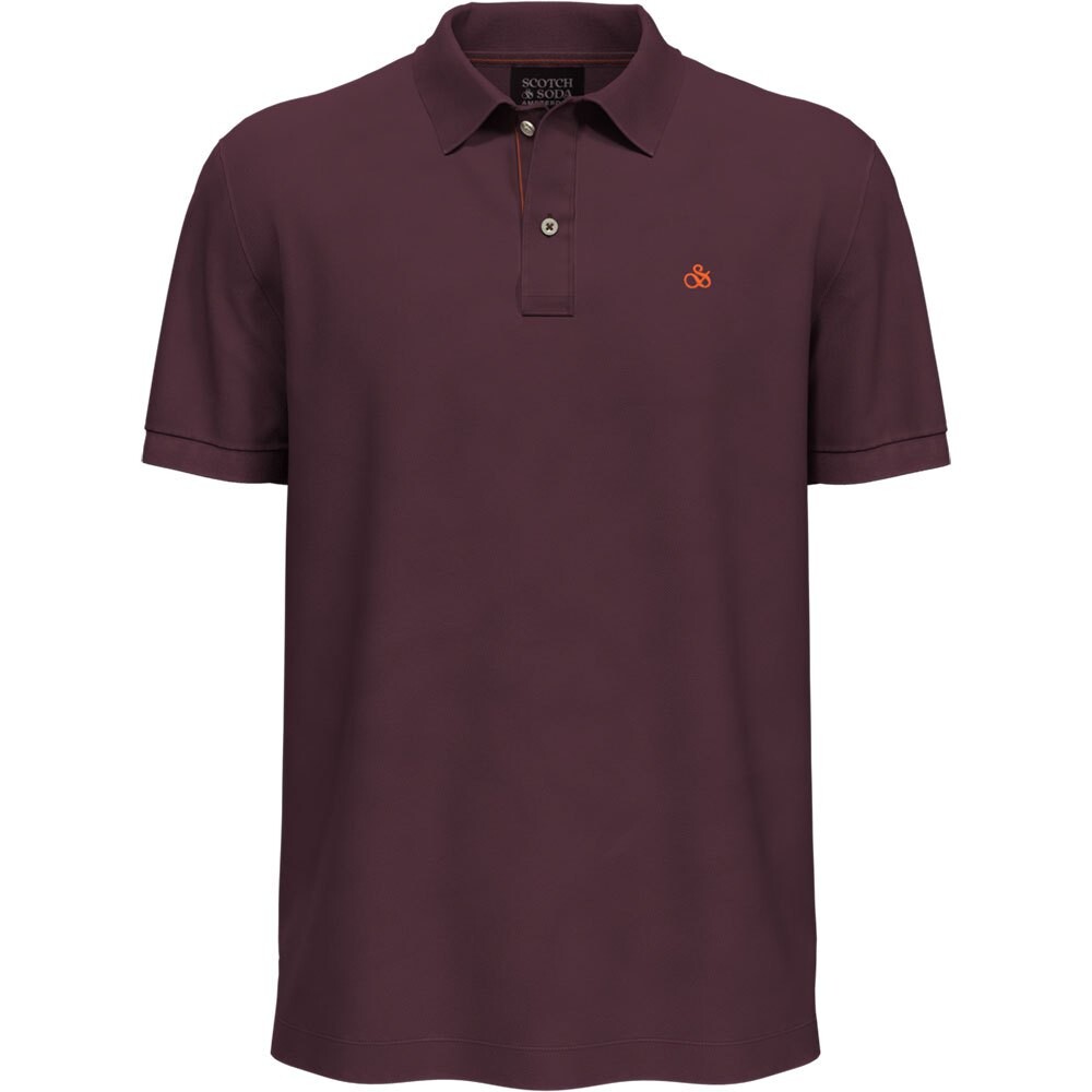 

Поло Scotch & Soda Garment, фиолетовый