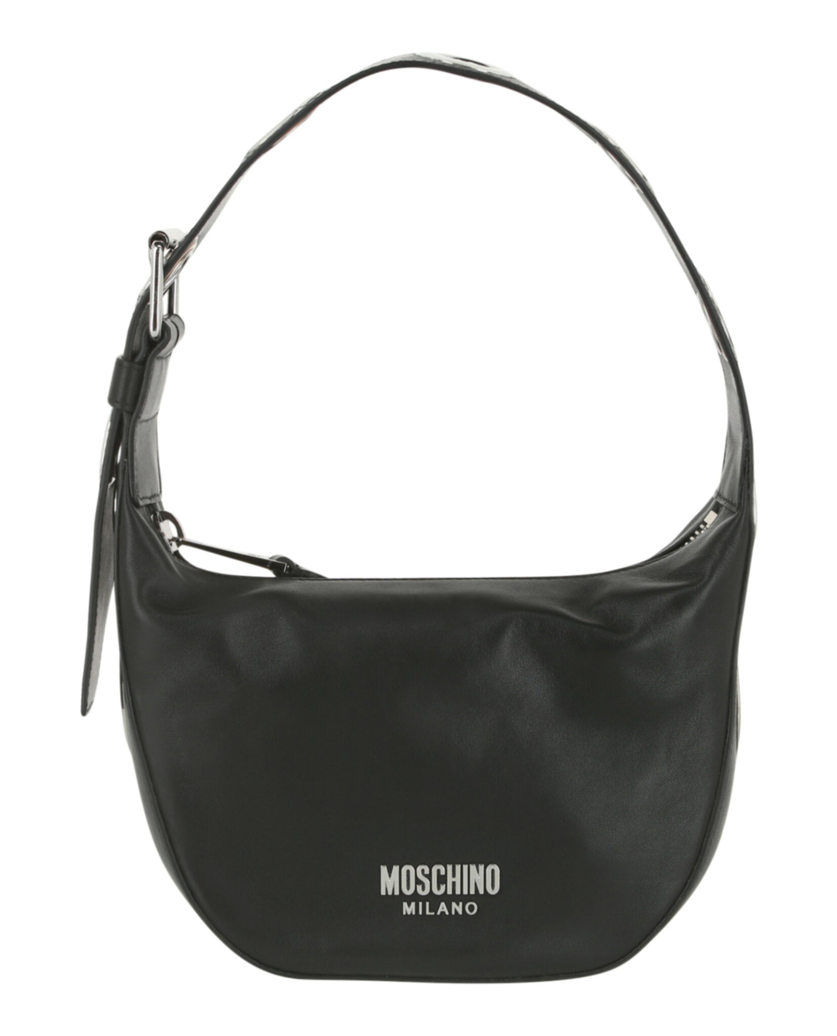 

Сумка через плечо с люверсами Moschino, черный