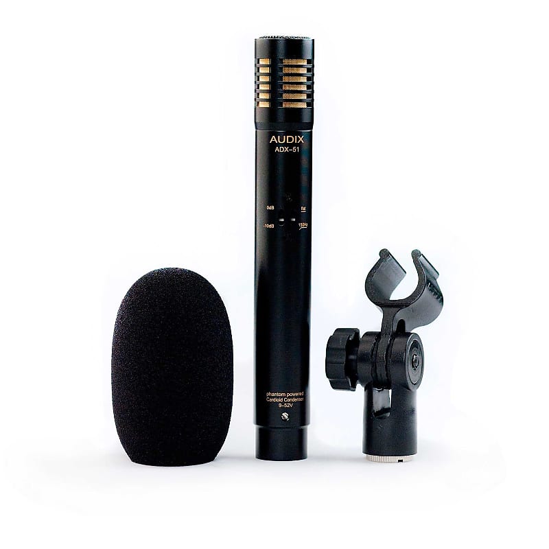 

Конденсаторный микрофон Audix ADX51 Small Diaphragm Condenser Microphone