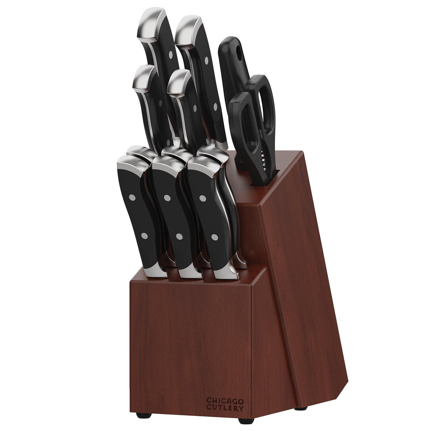 

Набор кухонных ножей Chicago Cutlery Armitage 13 предметов, коричневый