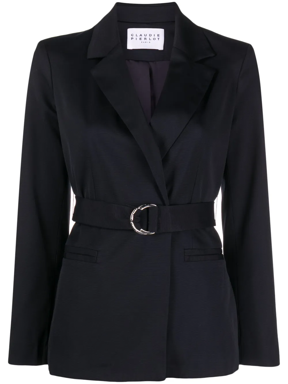 

Блейзер с поясом Claudie Pierlot, синий