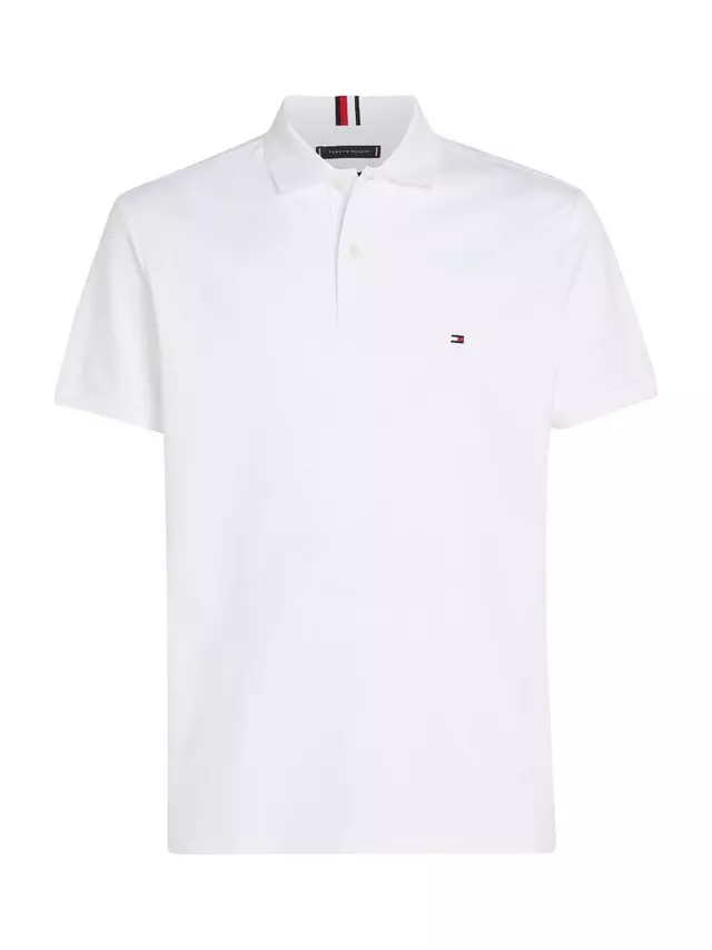 

Поло Tommy Hilfiger Liquid Cotton, белый