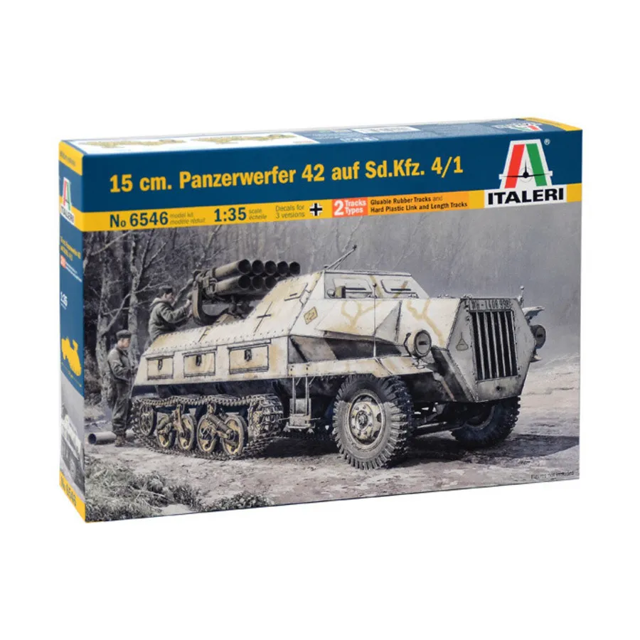 

15cm Panzerwerfer 42 auf Sd.Kfz. 4/1, Military Vehicles (1:35) (Italeri)
