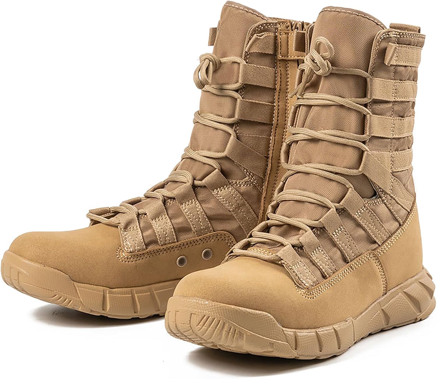 

Мужские тактические боевые ботинки Jungle для военных, для прогулок на улице, кемпинга, шнуровка, для трекинга и походов, дышащие, черные, размер 38 Qaxzesa