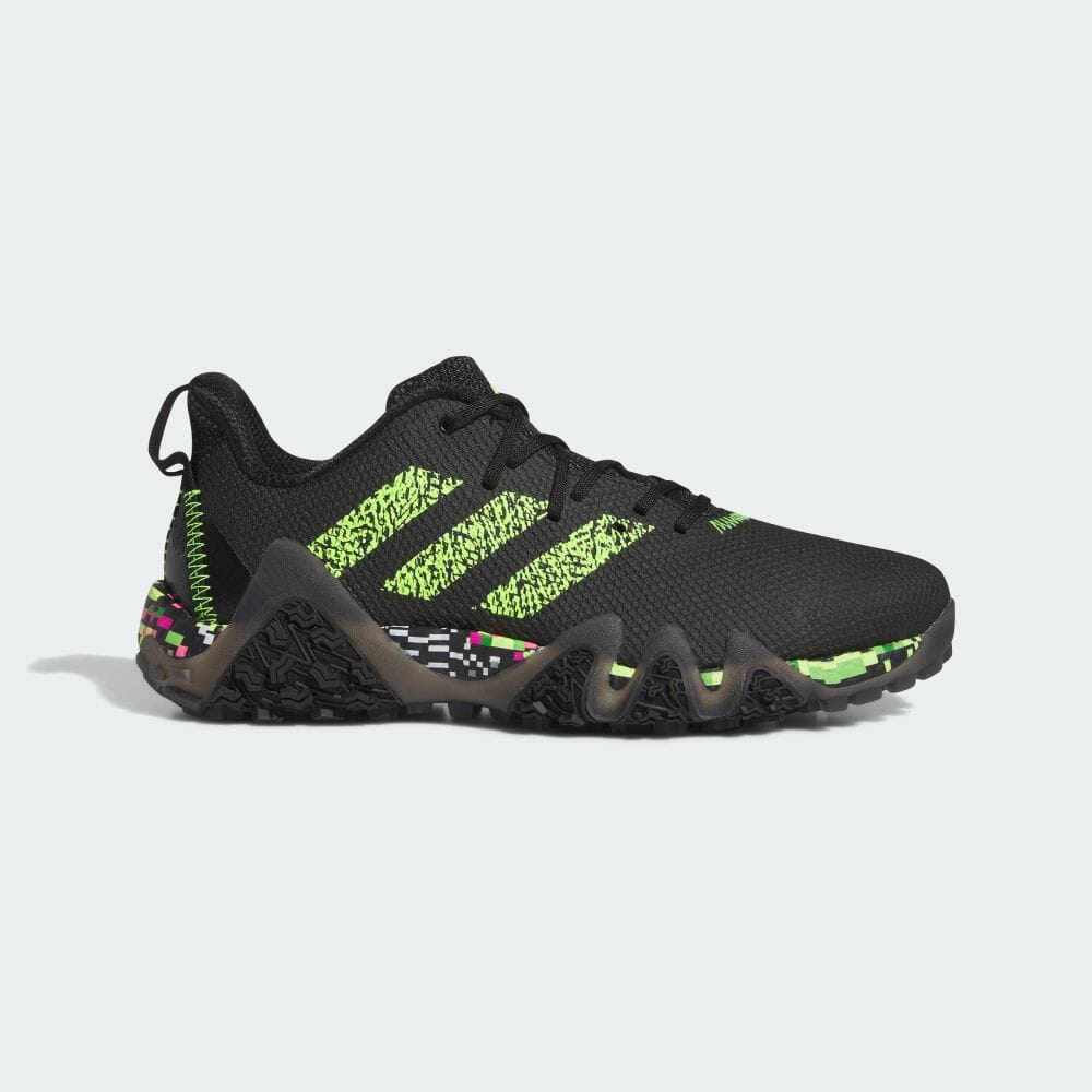 

Кроссовки Adidas Code Chaos 22 Glitch, цвет Black/Lucid Lemon/Grey Five