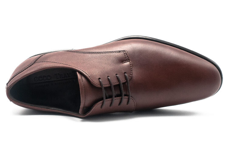 Мужские туфли Ecco Men's Casual Shoes Men Low-Top Brown — фото 3