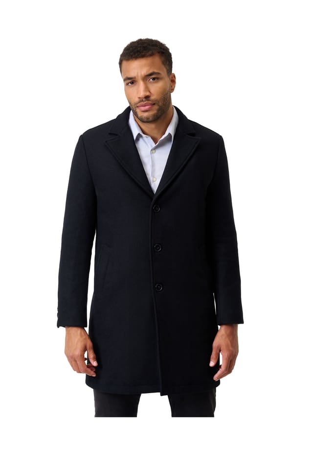 

Шерстяное пальто Daniele с воротником-лацканом Ricano, черный