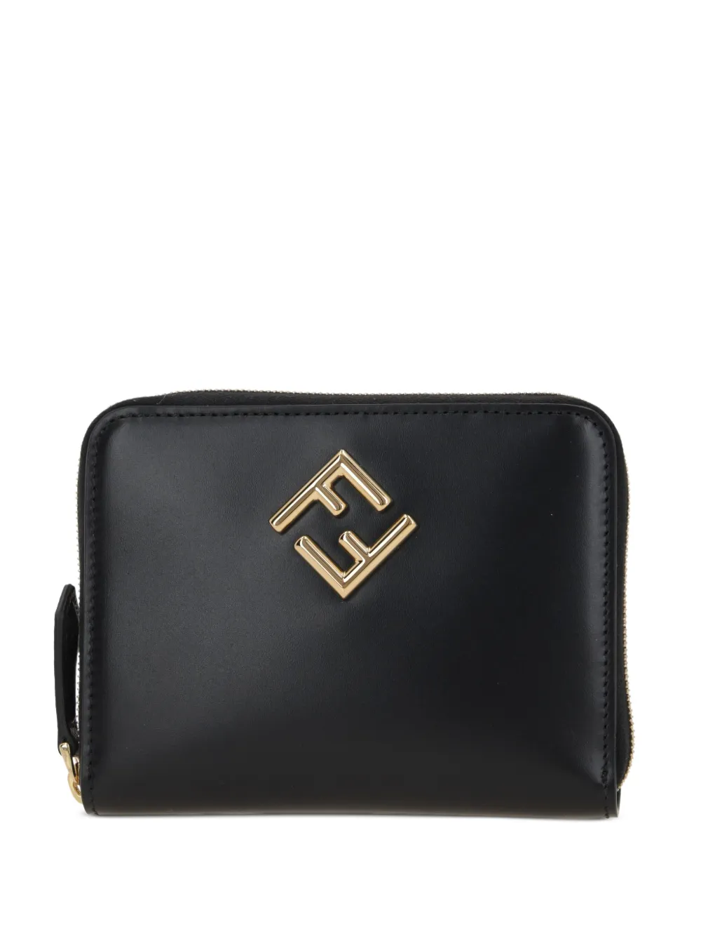 

Средний кошелек FF Diamonds FENDI, черный