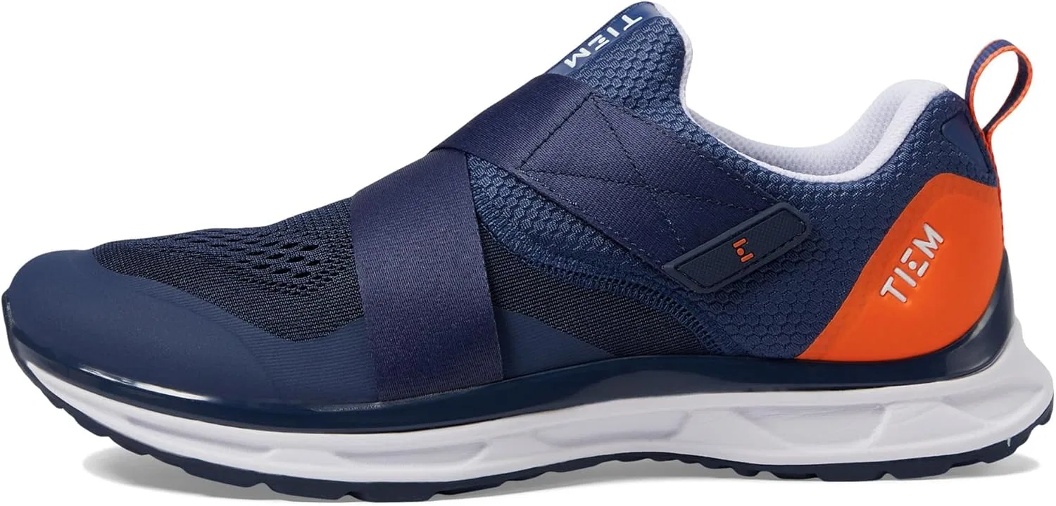 Кроссовки TIEM Men's Slipstream Platform, Navy Orange — фото 4