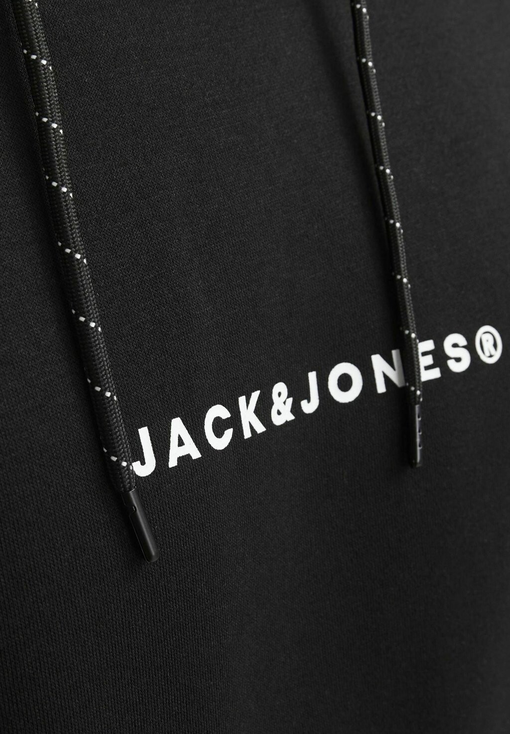 

Толстовка с капюшоном GEDRUCKT Jack & Jones, черный