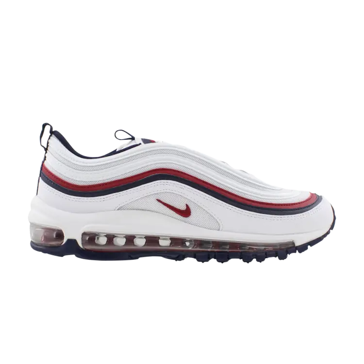 Кроссовки Nike Wmns Air Max 97 'Red Crush', белый