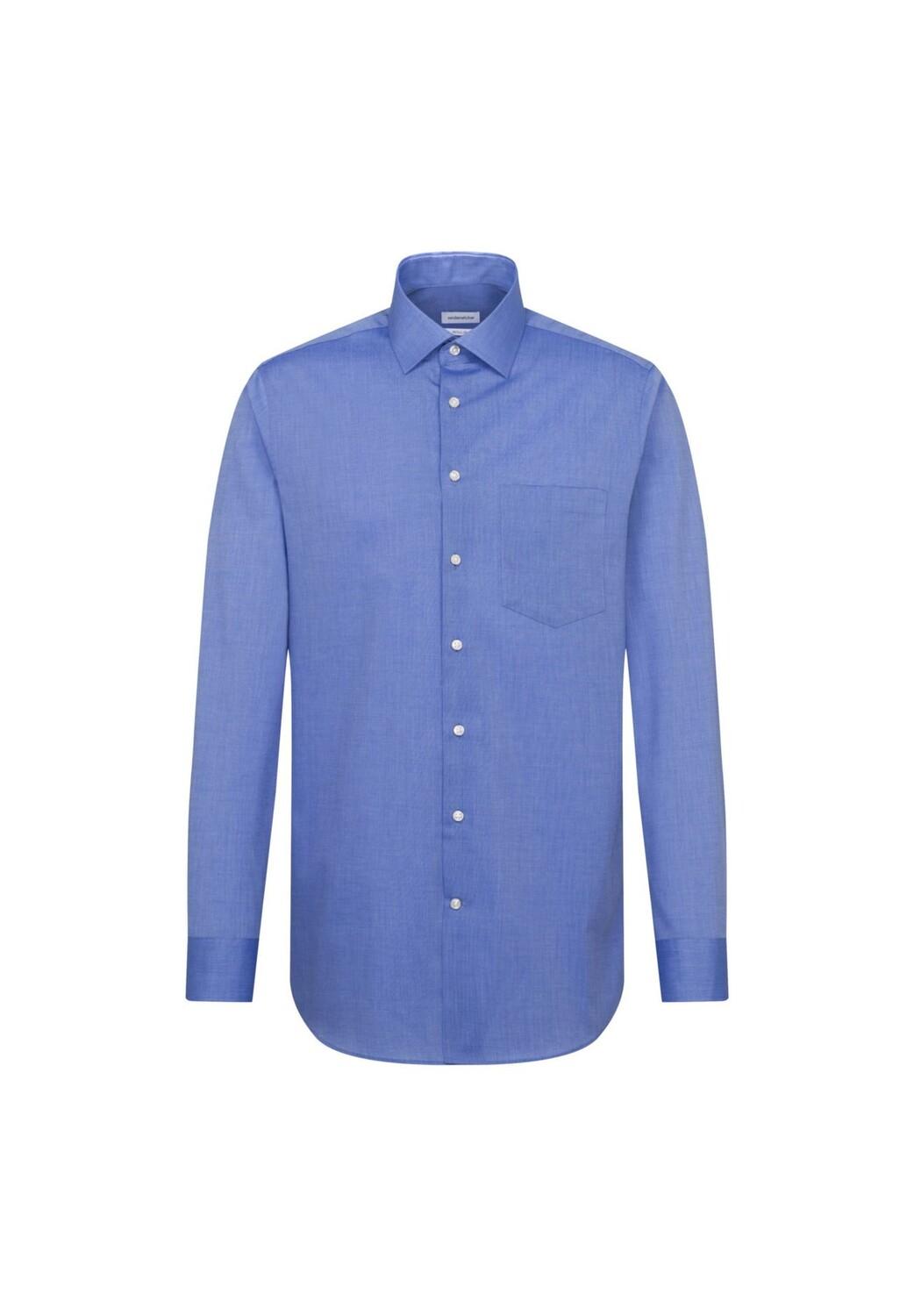 

Обычная деловая рубашка Seidensticker, цвет Mittelblau (0014)