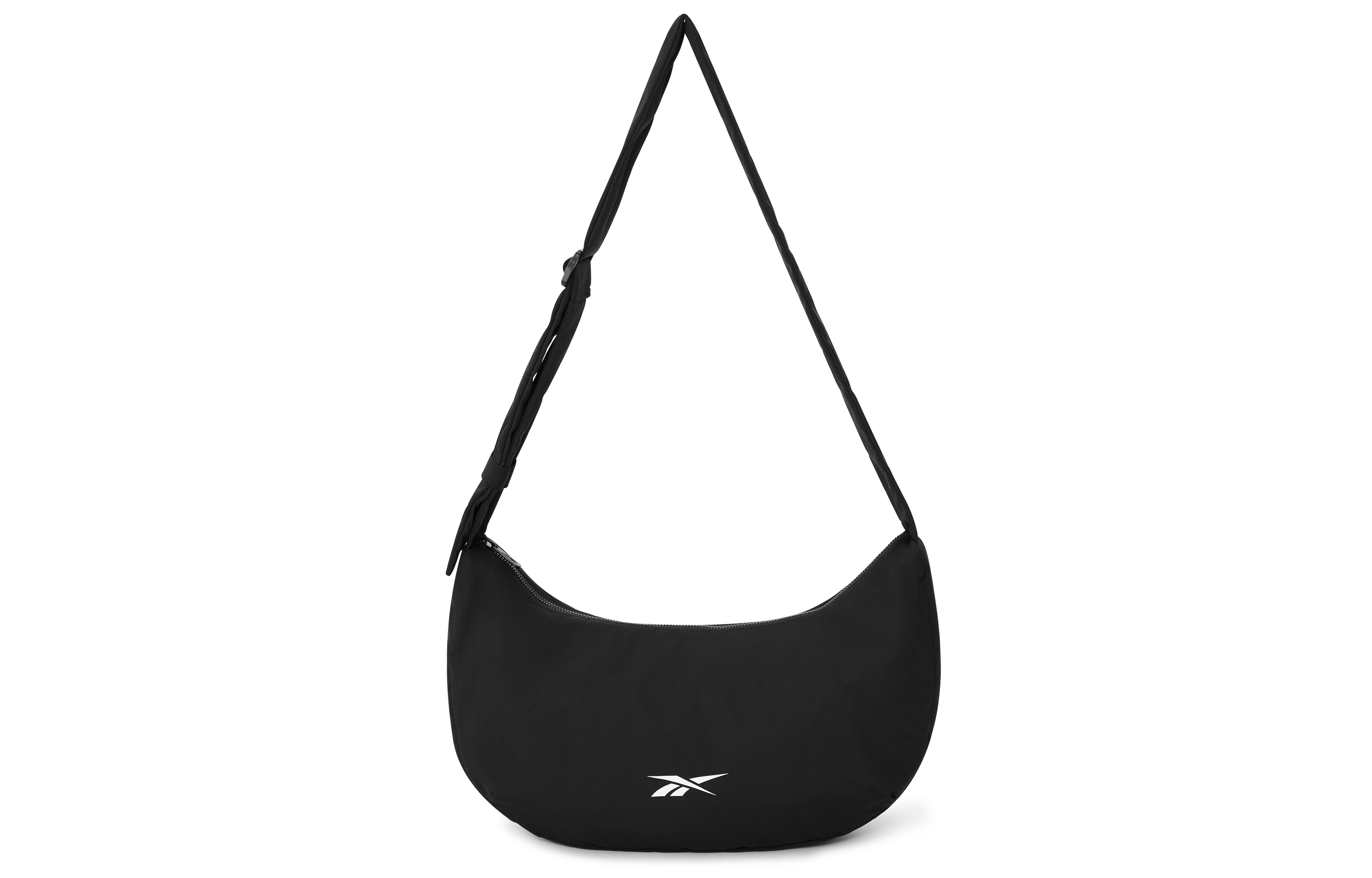 

Reebok Тканевая сумка-полумесяц через плечо унисекс красно-черная, Black