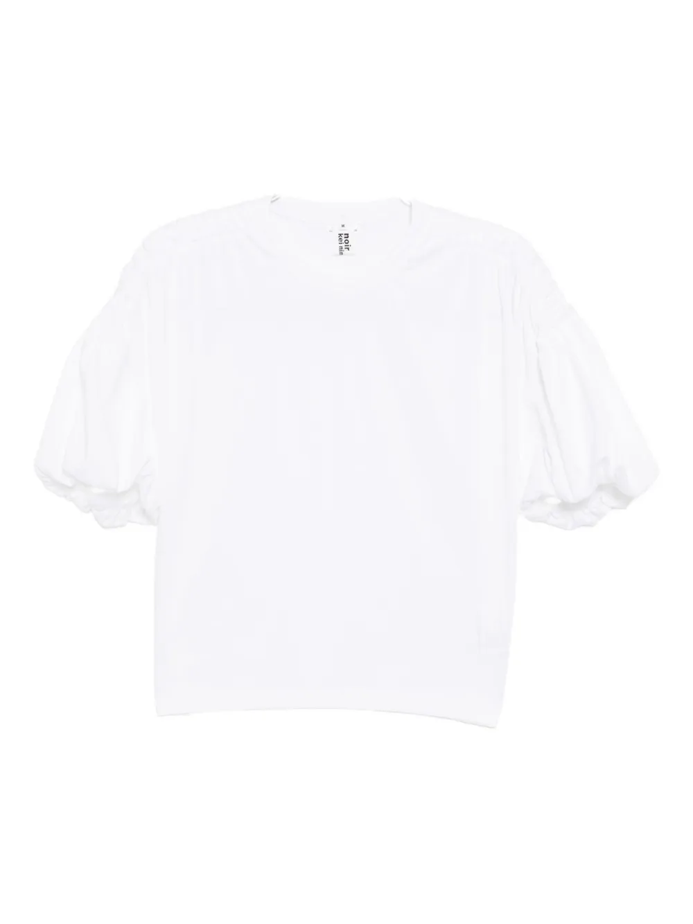 

Хлопковая футболка Noir Kei Ninomiya, белый