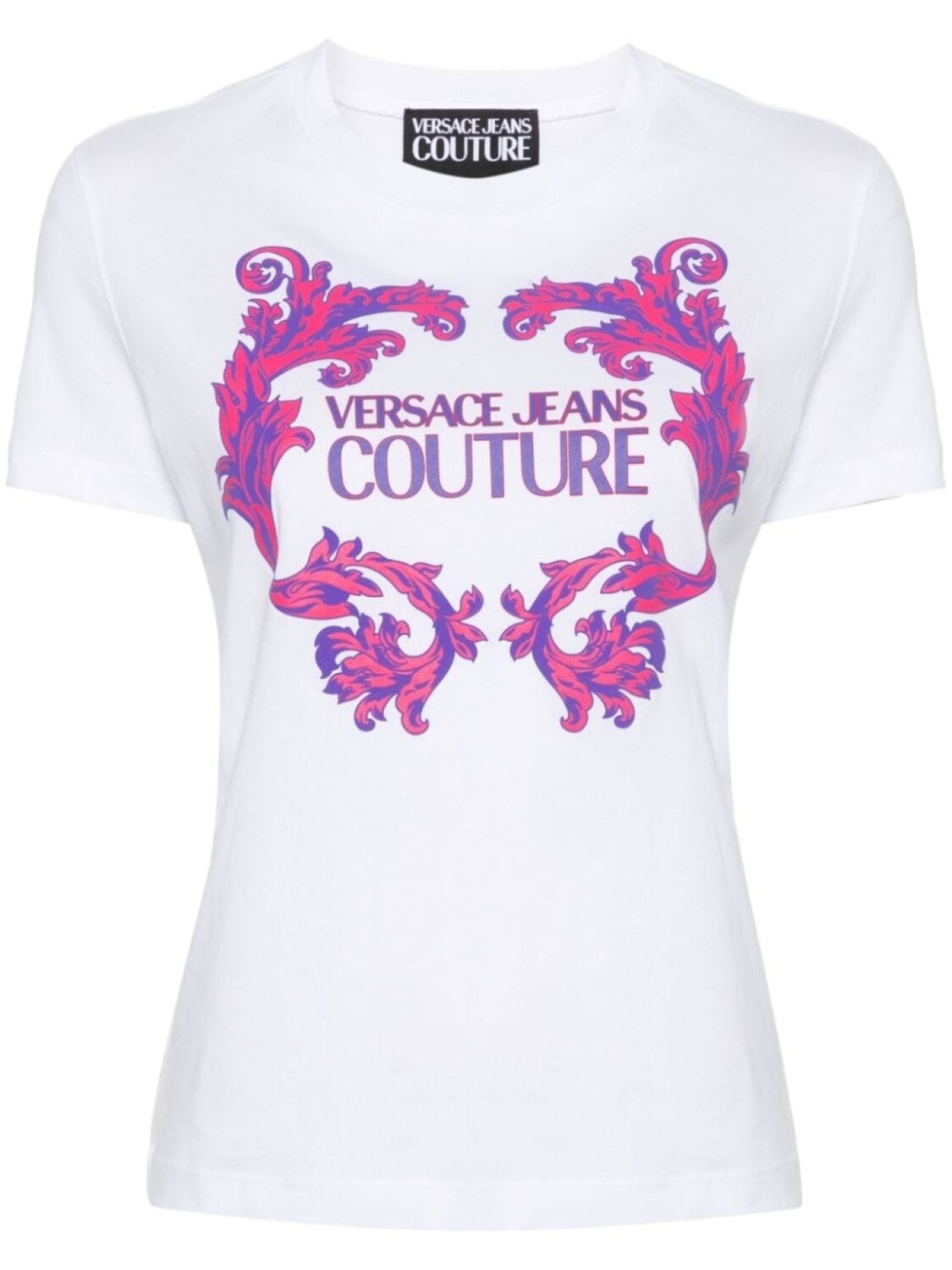 

Versace Jeans Couture футболка Barocco с логотипом, белый