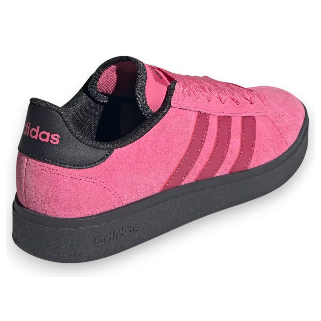 Adidas Grand Court Base 00S 'Pink Fusion Black' — фото 3