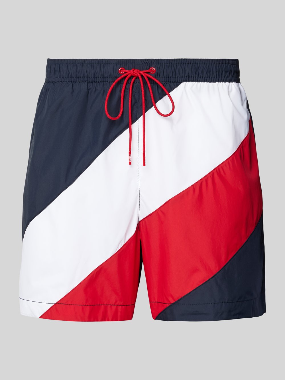 

Плавки-шорты в стиле колор-блок Tommy Hilfiger, темно-синий