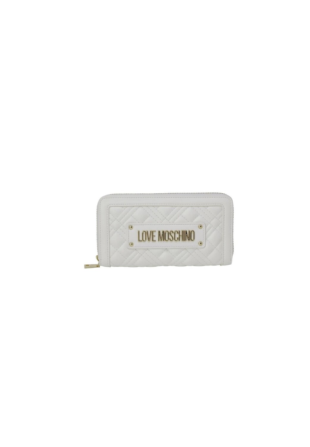 

Кошелек женский Love Moschino стеганый, белый