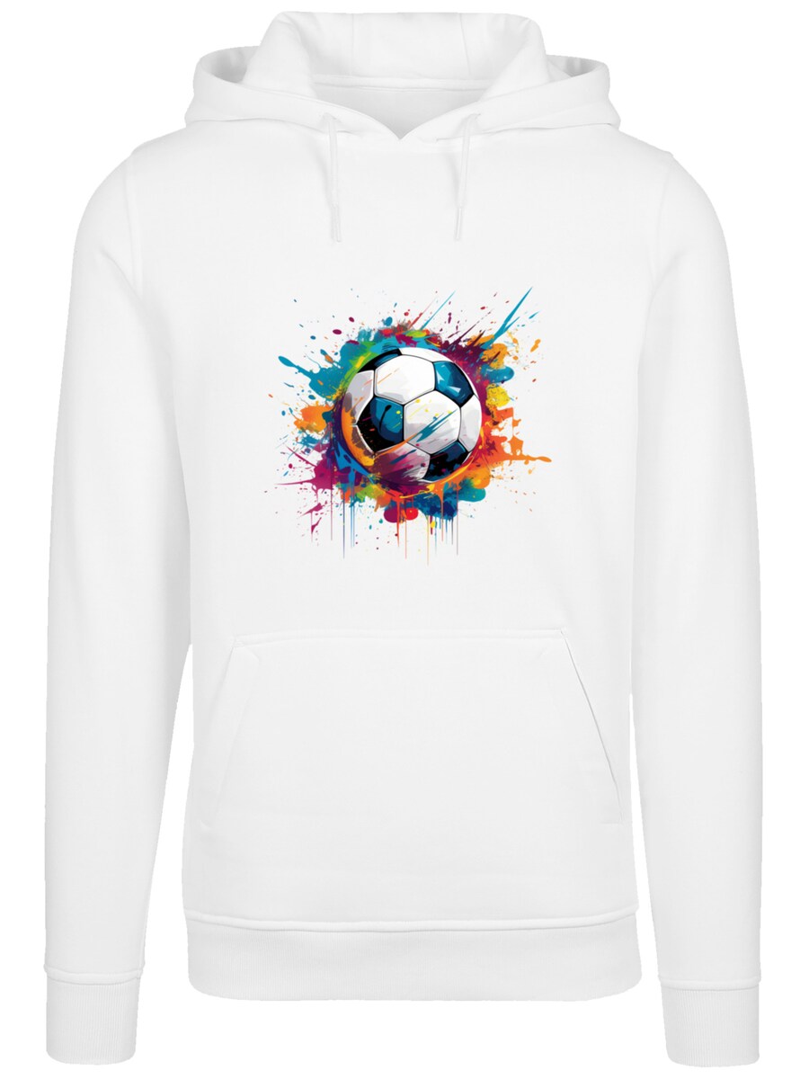 

Толстовка F4NT4STIC Bunte Fußball, White
