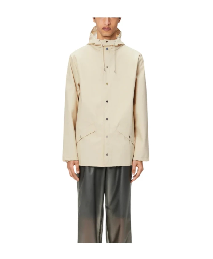 

Минималистичная водонепроницаемая куртка Rains, коричневый