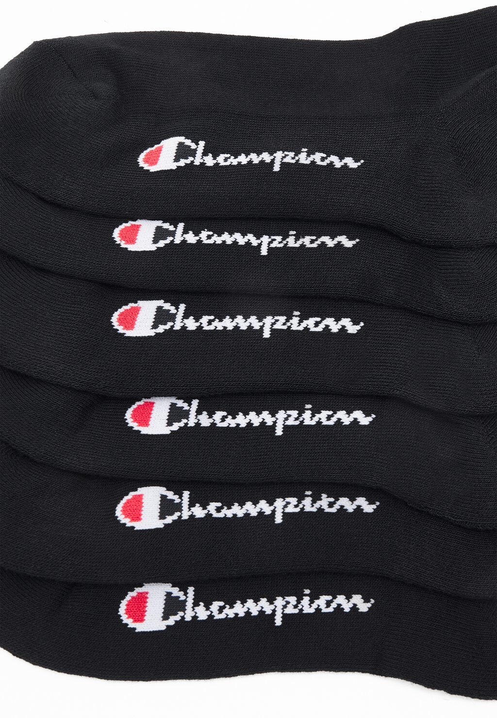 Спортивные носки CREW SOCKS 6 PACK UNISEX Champion, черные — фото 2