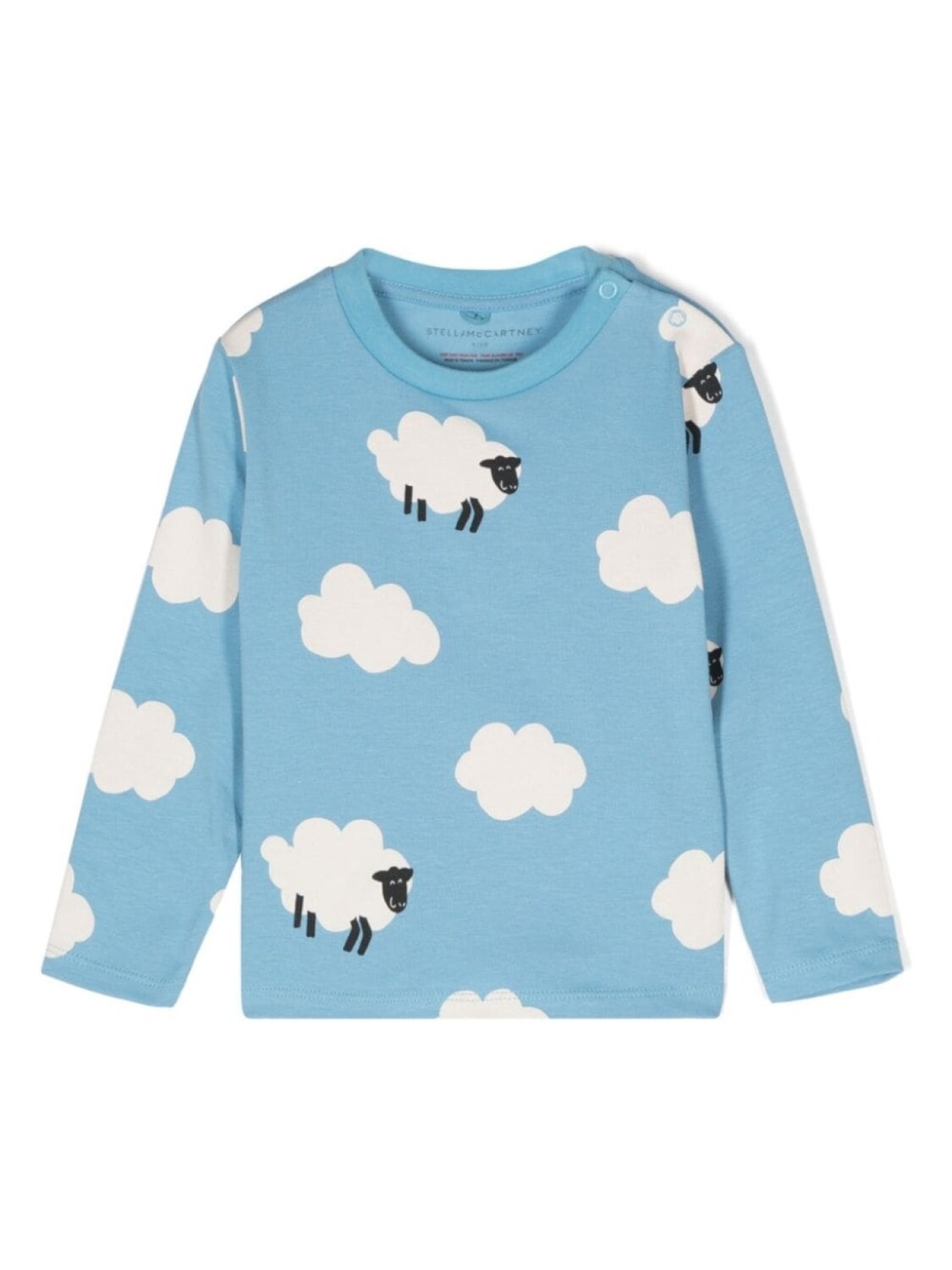 

Stella McCartney Kids футболка с принтом, синий