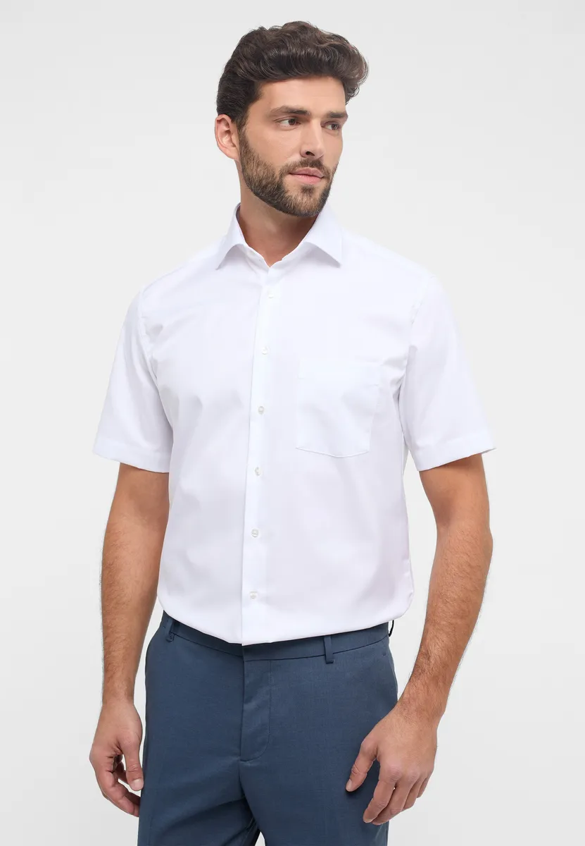 

Рубашка Eterna с короткими рукавами "MODERN FIT", белый