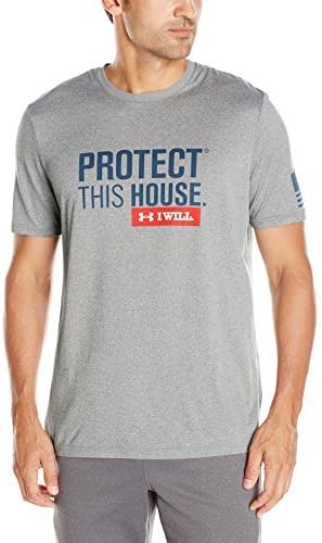 

Мужская футболка Freedom PTH от Under Armour, True Gray Heather (026)/Blackout Navy, Черный, Мужская футболка Freedom PTH от Under Armour, True Gray Heather (026)/Blackout Navy