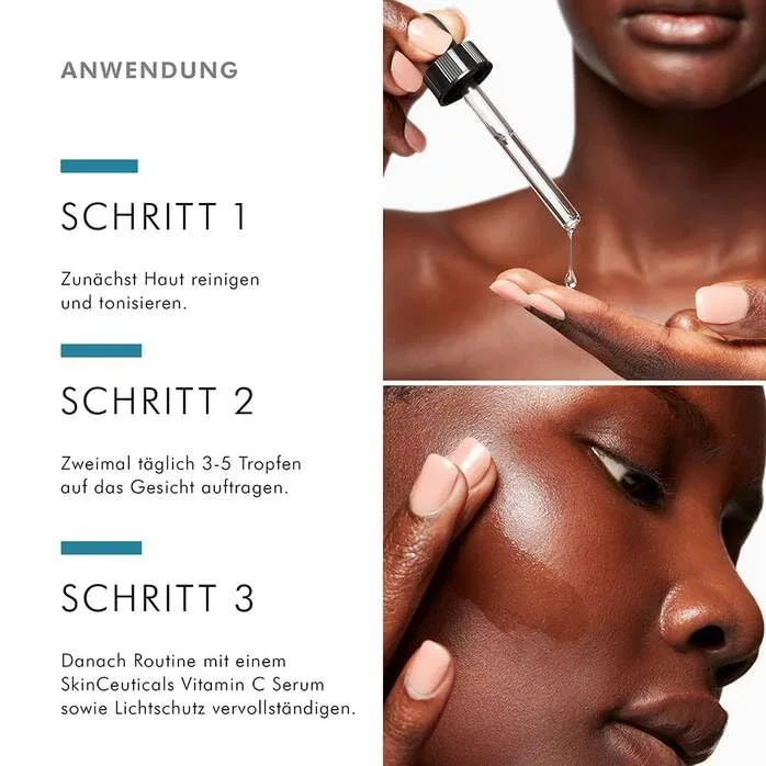 Сыворотка для лица «Discoloration Defense Serum Cell Activating Anti-Pigment Spot Serum» от Skinticals Natur Pur Lieferalles E.C. — фото 4