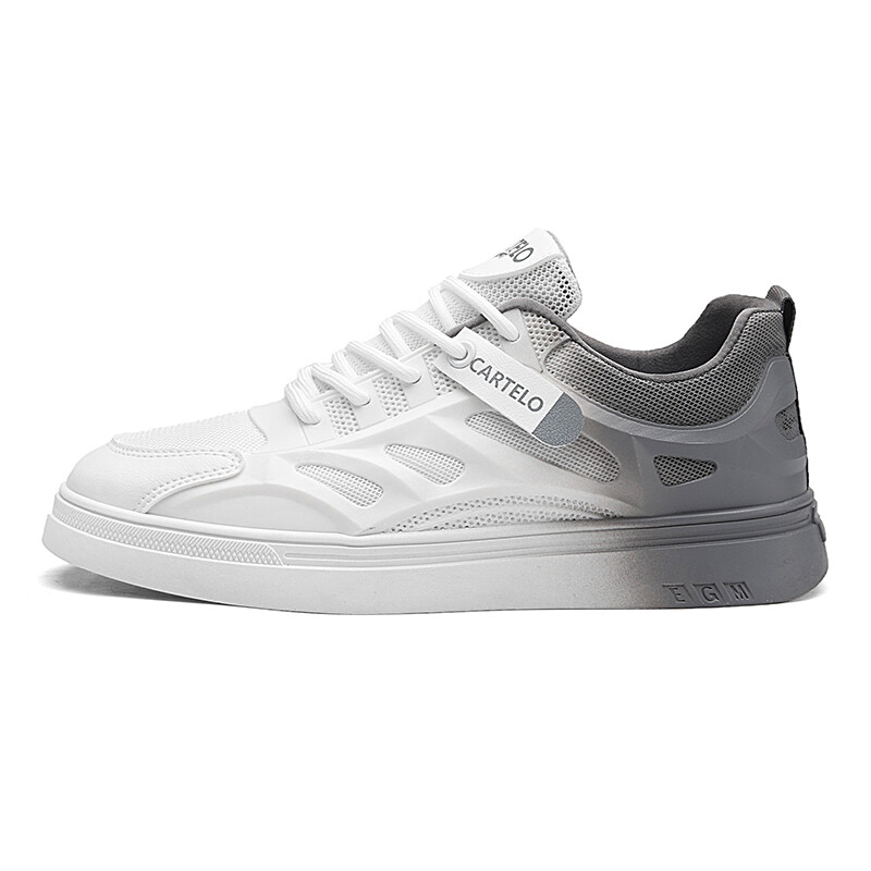 

Кроссовки CARTELO/Catilla crocodile Skateboarding Shoes Men Low-top, белый/синий