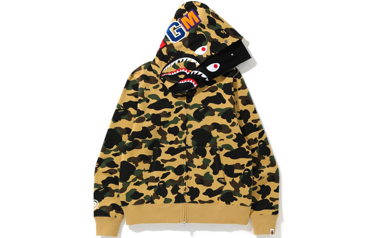 

Свитшот Shark Series унисекс желтый A Bathing Ape, желтый