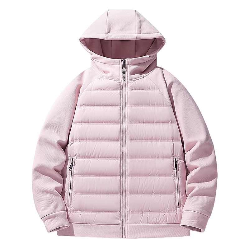 

Пуховик Unisex с капюшоном Moderate Jeep, розовый