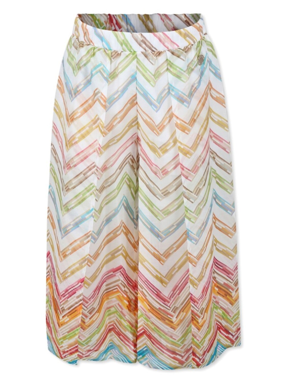 

Missoni Kids брюки с узором зигзаг, белый