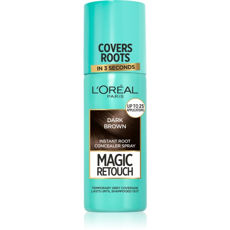 

L'Oréal Paris Magic Retouch спрей для мгновенной ретуши корней оттенок Dark Brown 75 мл Inna Marka