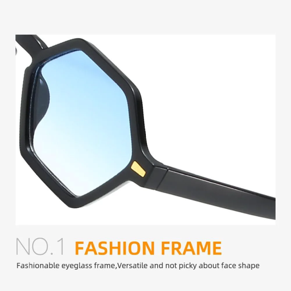 

Модные солнцезащитные очки Polygon для женщин, защита от ультрафиолета UV400, ретро-панк, декор с заклепками, солнцезащитные очки для мужчин MUTYNE, Leo Green